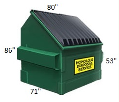 8 Cubic Yard Container